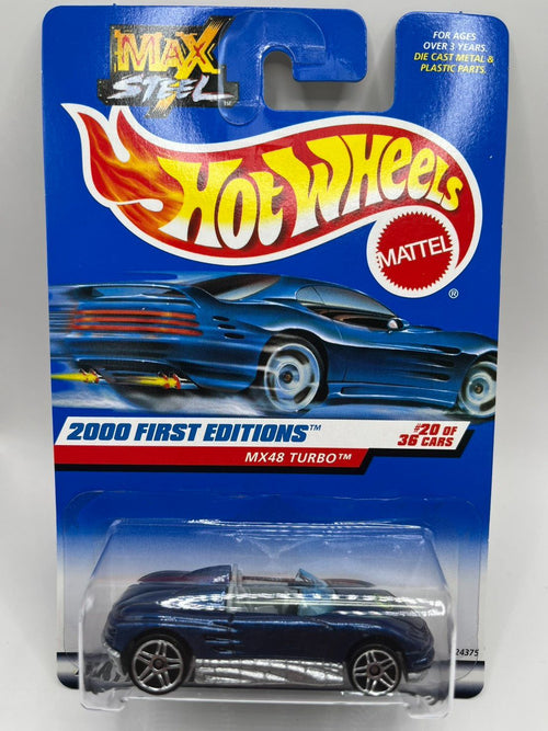 Mattel Hot Wheels Mx48Turbo 2000First Editions Mx48