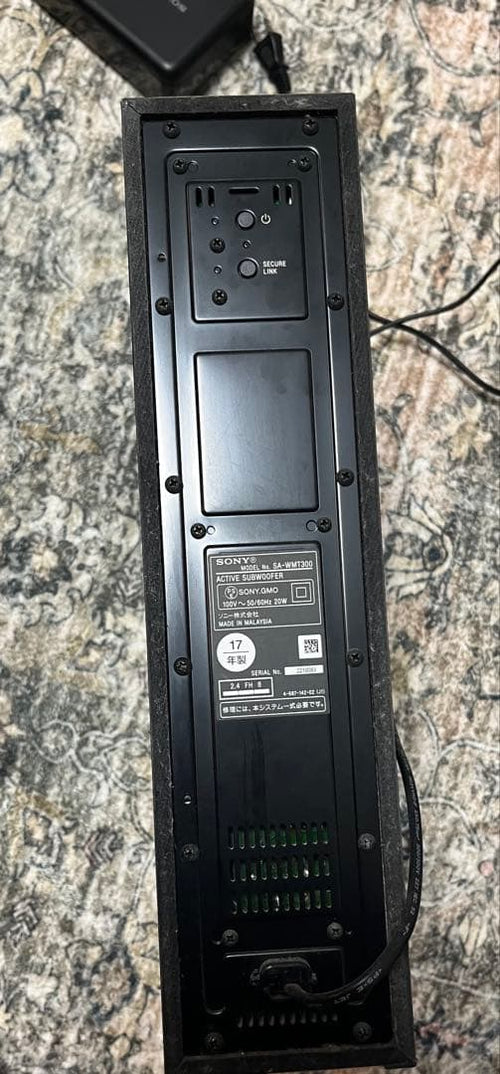 Sony Surround Speakers, Rear Soundbars Ht-Mt300