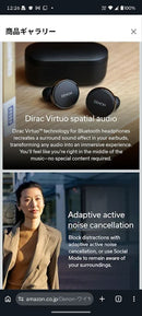 Denon Wireless Earphone Perl Pro