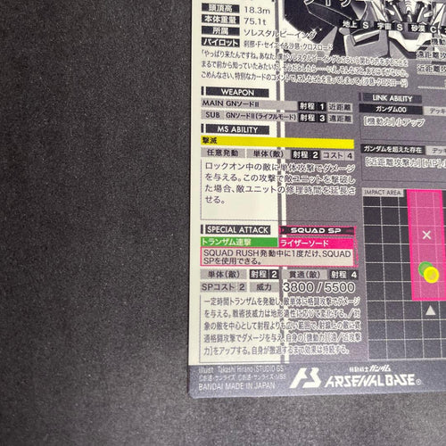 Mobile Suit Gundam Arsenal Base U
