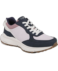 Sneakers Ryka Womens Jog On Slip Bungee Lilacnavy Fabricfaux Suede