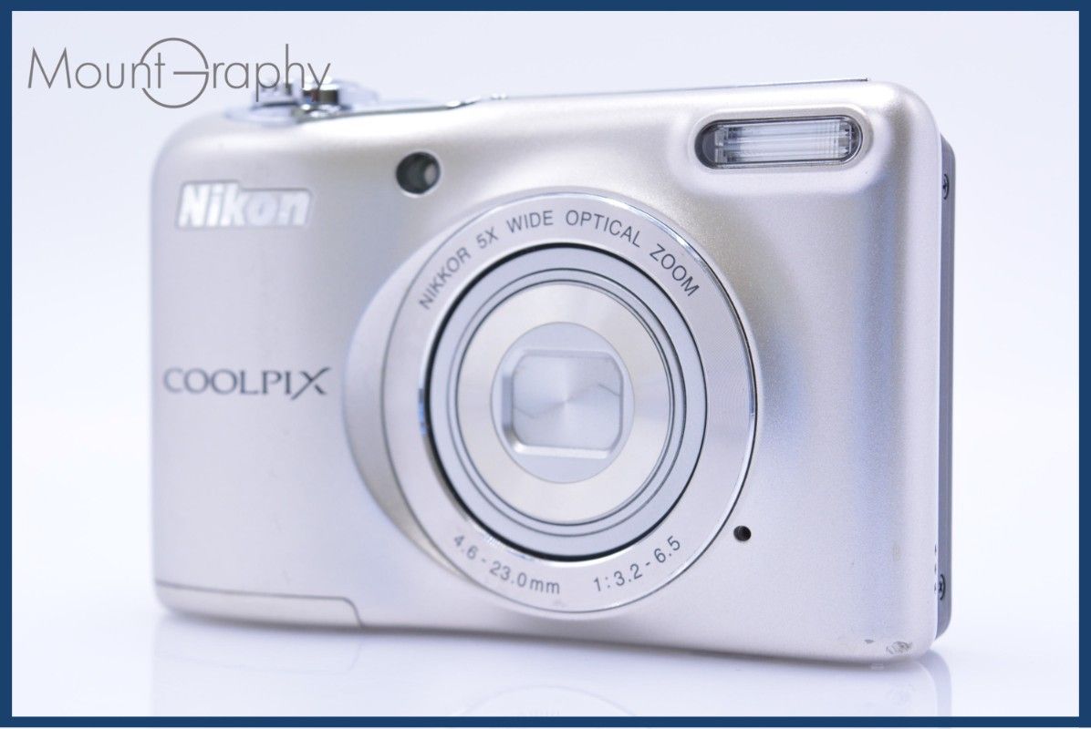 Compact Digital Camera Nikon Coolpix L30 5X #Yk6802