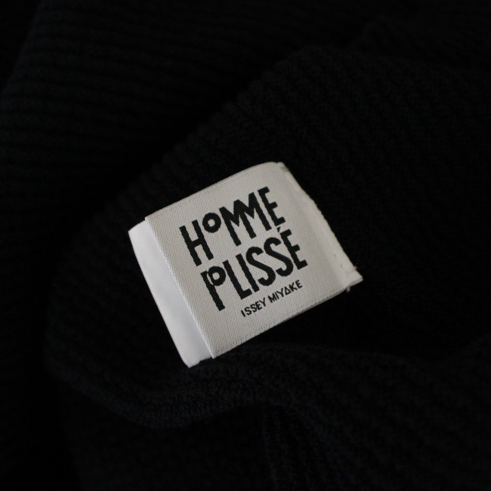 Homme Plisse Issey Miyake Knit Sweater Tight Twist Cotton 3 Hp51Kn225 /Bm
