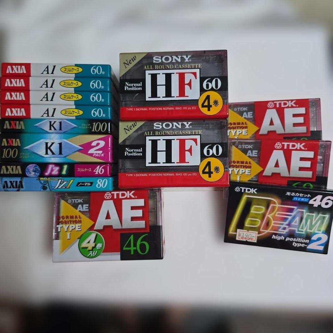 Cassette Tapes 24 Sony Tdk Axia