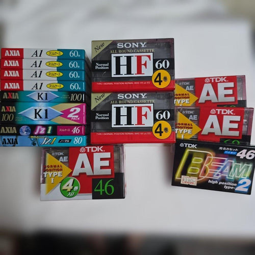Cassette Tapes 24 Sony Tdk Axia