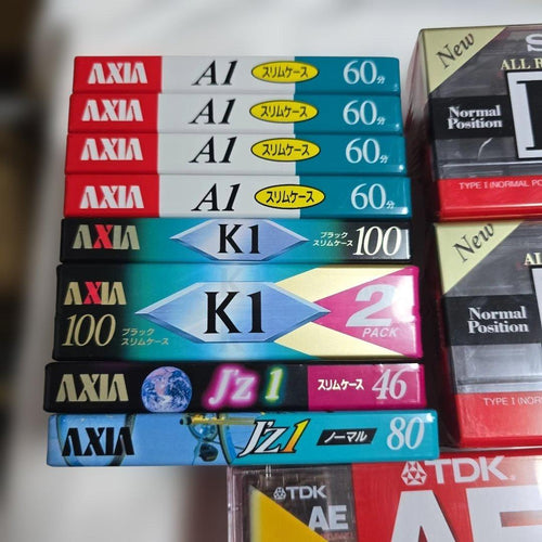 Cassette Tapes 24 Sony Tdk Axia