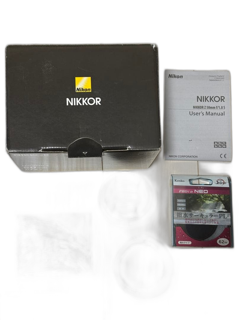 Nikon Lens (Single Focus) Nikkor Z F/1.8 S +Cpl