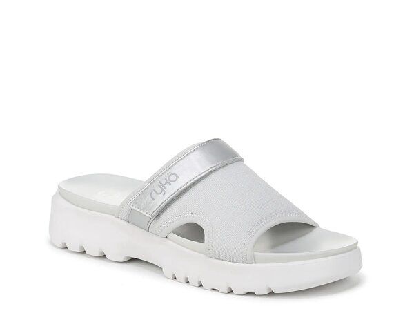 Sandals Ryka Brilliant Sandal Whitesilver Metallic