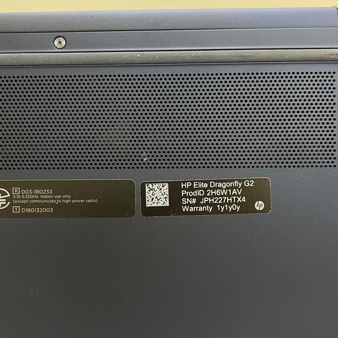 Windows Notebook Body Hp Elite Dragonfly G2 I7-1185G7 16Gb 512