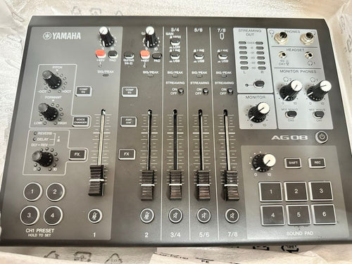 Yamaha Audio Interfaces Ag08