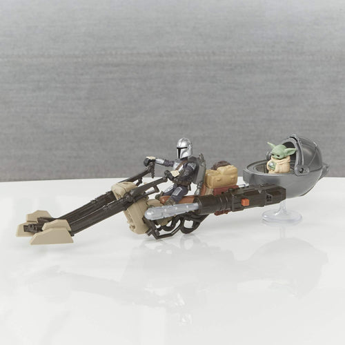 Star Wars Sf Fantasy Horror Mission Fleet The Mandalorian Grogu Child Speeder