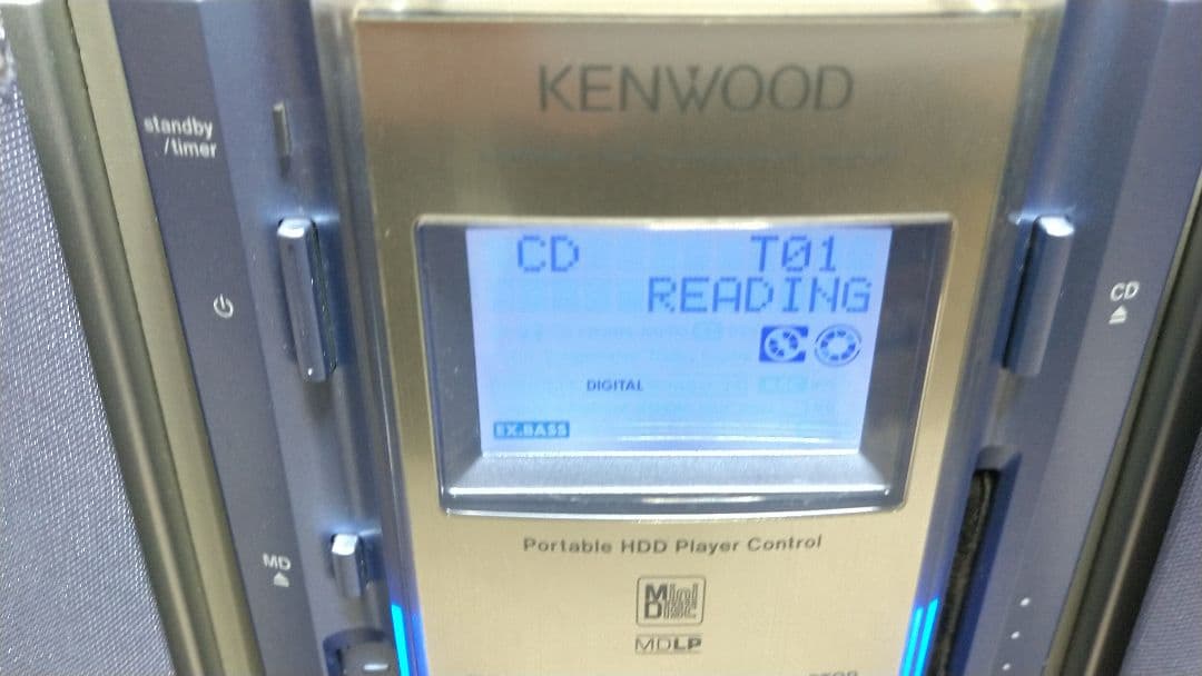Kenwood Mini -Component Cd.Md Rd-Esa5Md