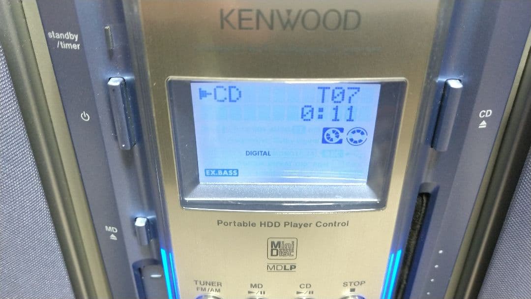 Kenwood Mini -Component Cd.Md Rd-Esa5Md