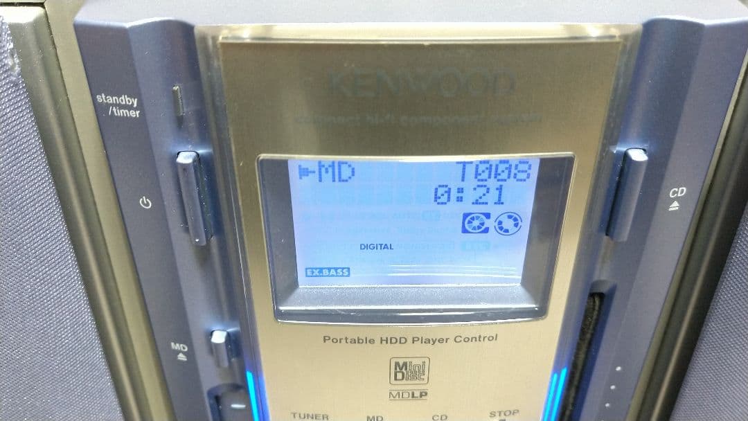 Kenwood Mini -Component Cd.Md Rd-Esa5Md