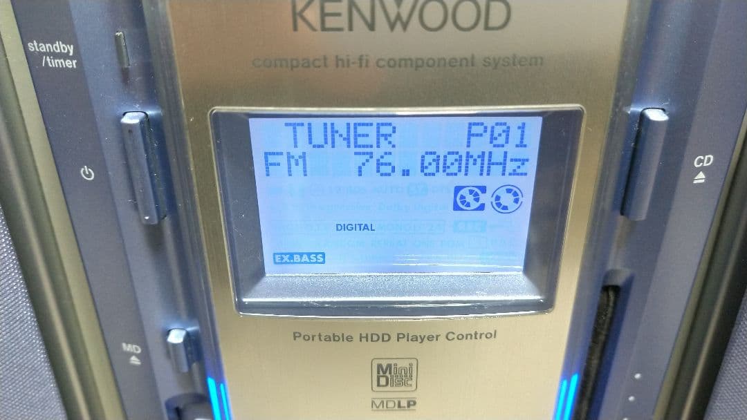 Kenwood Mini -Component Cd.Md Rd-Esa5Md
