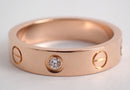 Cartier Ring 1P #48(8 K18Pg 4.2G