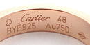 Cartier Ring 1P #48(8 K18Pg 4.2G
