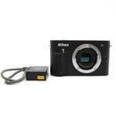 Nikon Mirrorless Interchangeable Lips 1 J1 N1 Bk No.C12701