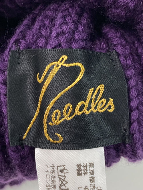 Gorro de punto con agujas, gorro