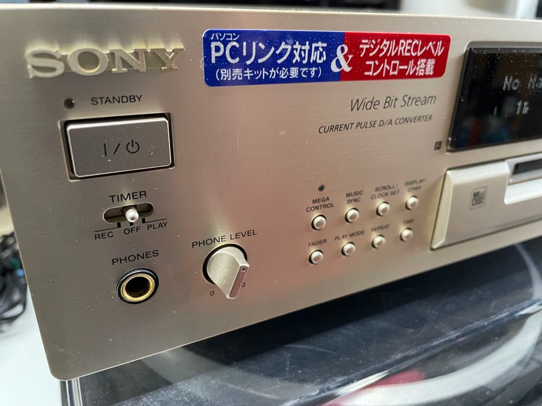 Cd, Md Cassette Decks Sony Mds-Jb920