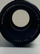 Mamiya Prime Lenses Mamiya-Sekor C F4