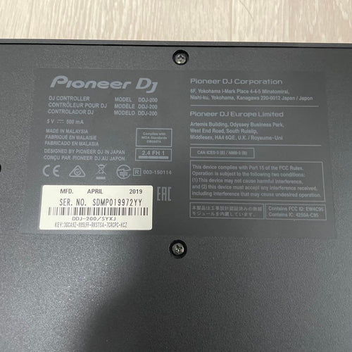 Pioneer Dj Other Ddj-200 Black