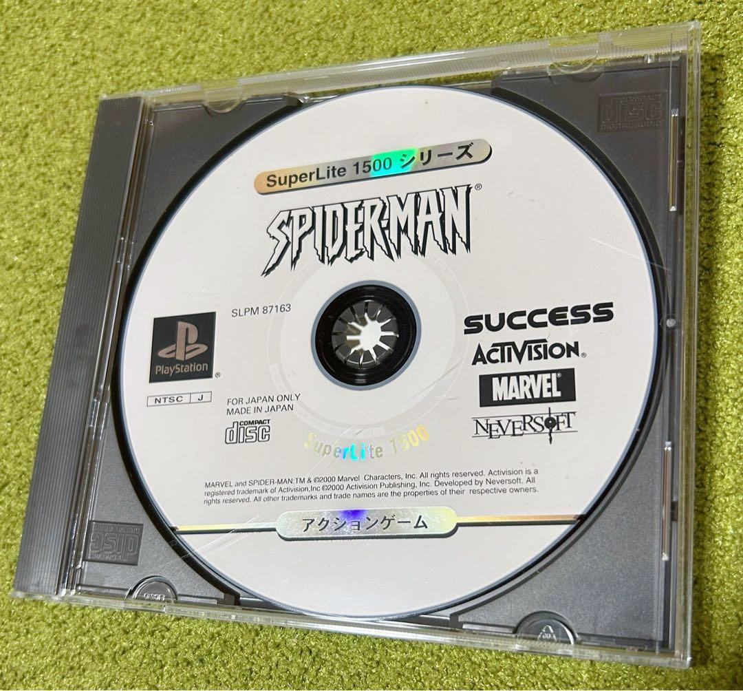 Games Ps1Spider-Man )Superlite 1500