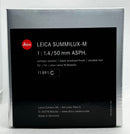 Leica Prime Lenses M 1.4/50Mm Asph. (6Bit)