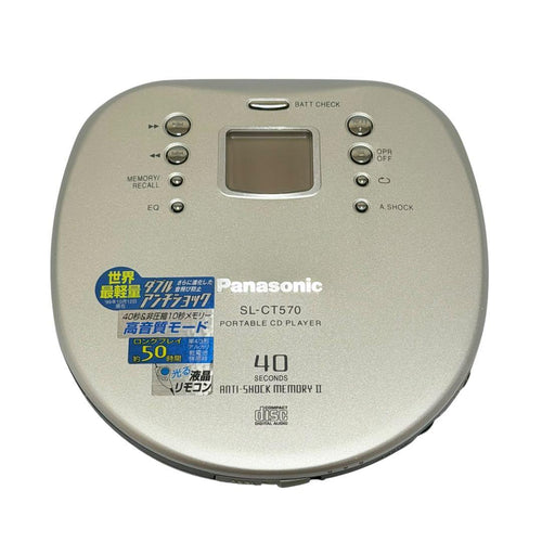 Panasonic Portable Cd Players Sl-Ct570