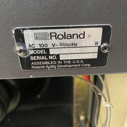 Roland Guitar Amplifiers Bc-60 Bluescube Amp