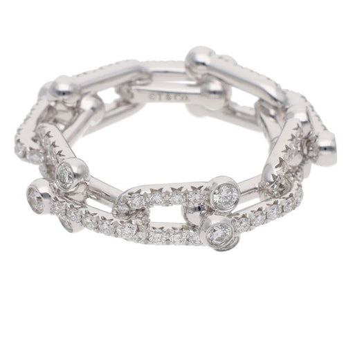 Tiffany Ring Hardwear/ K18Wg 9