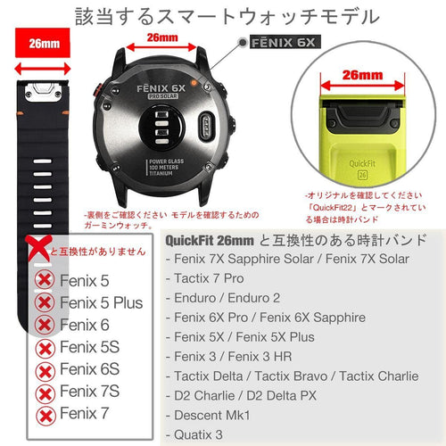 Others Delta/Fenix Tactix 3/Enduro 5X Ahayo Fenix 6X 7X Garmin(