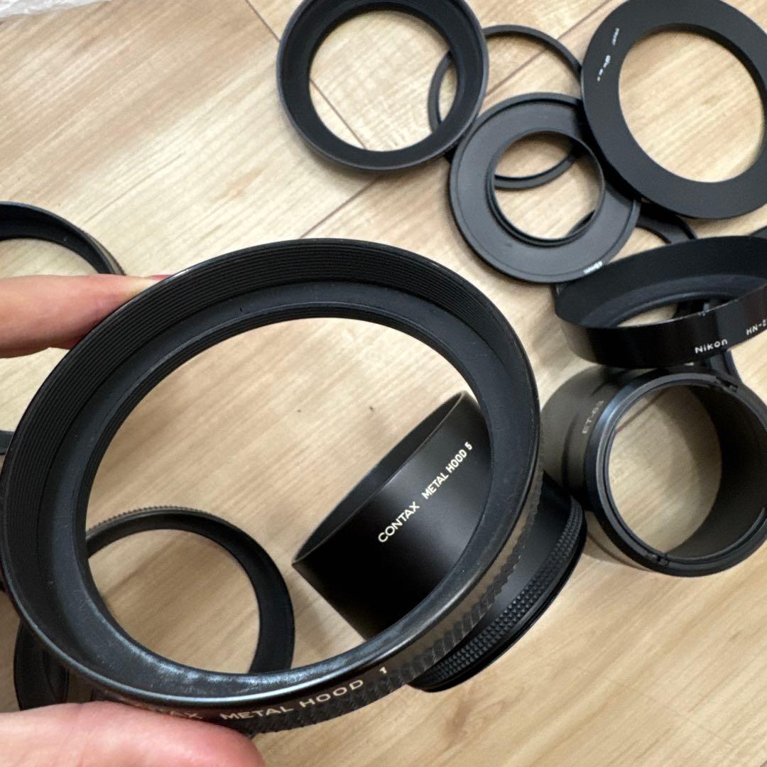 Contax Lens Hoods Metal Hood 1 2 3 5