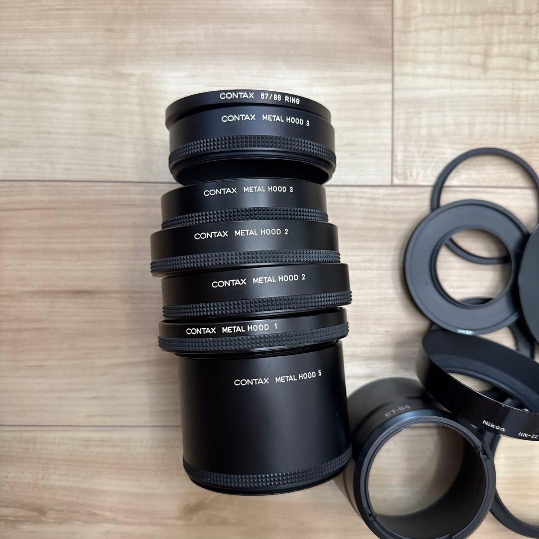 Contax Lens Hoods Metal Hood 1 2 3 5