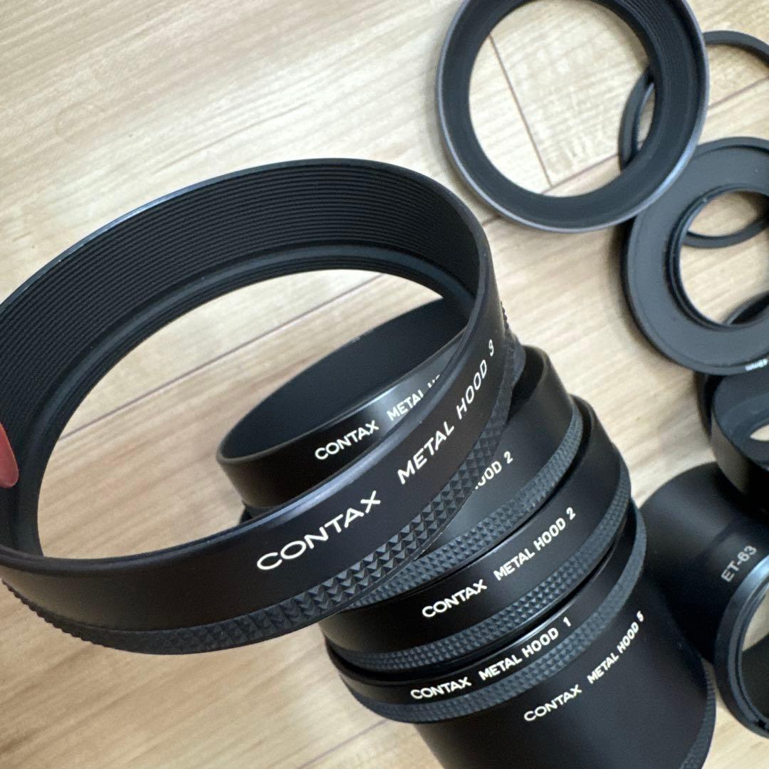 Contax Lens Hoods Metal Hood 1 2 3 5