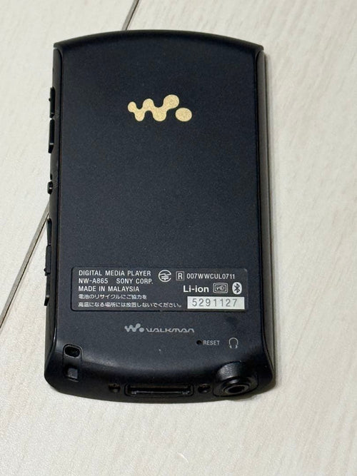 Sony Digital Audio Player Nw-A865