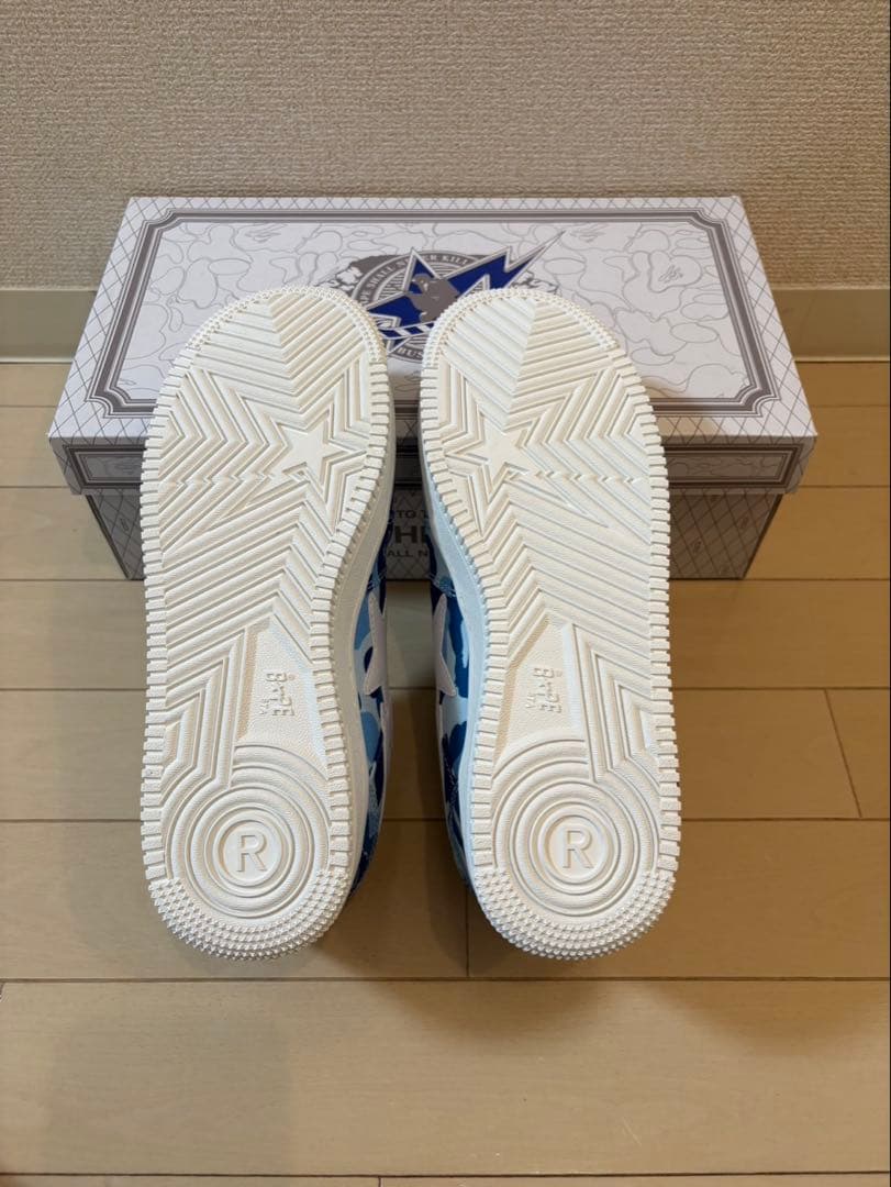A Bathing Ape Sneakers Abc Camo Bape Sta Blue/Us9 Blue