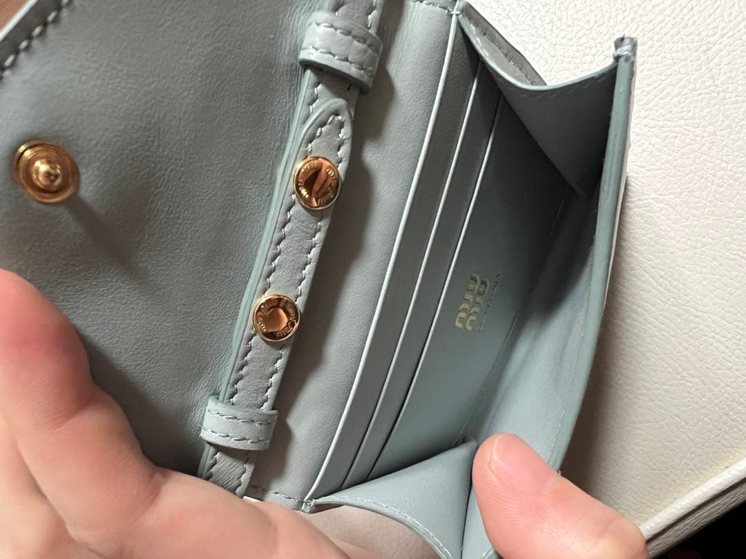 Miu Bifold Wallets Miumiu