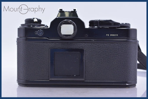Slr Camera (Film) Nikon Fe #Yk6375