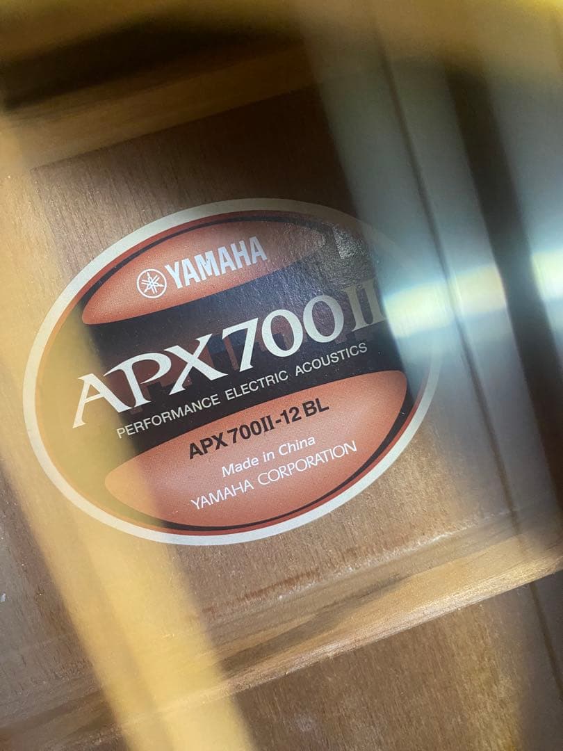 Yamaha Acoustic Guitars Apx-700 -12 Black