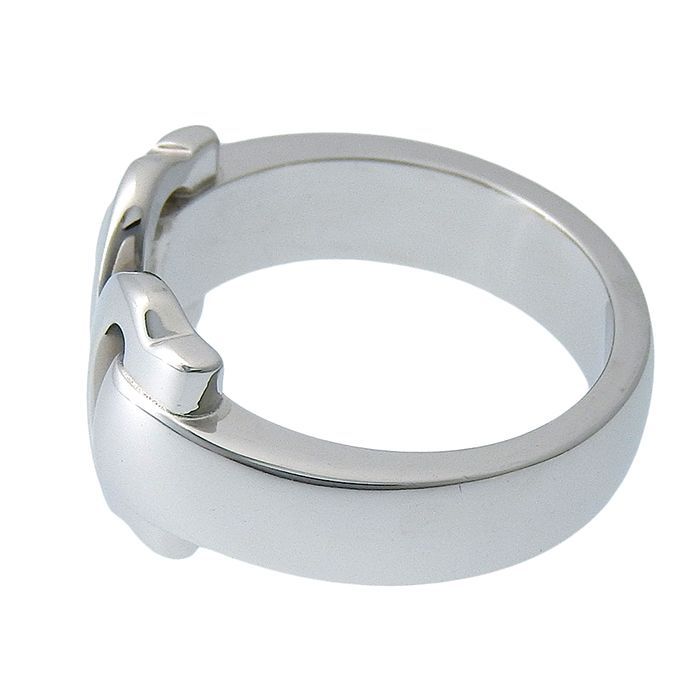 Cartier Ring 2C K18Wg 750 #50 10 9.6G 240101876644