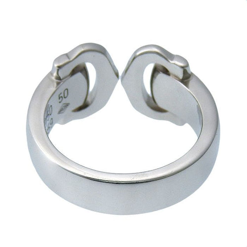 Cartier Ring 2C K18Wg 750 #50 10 9.6G 240101876644
