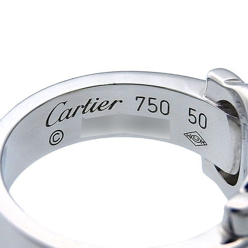 Cartier Ring 2C K18Wg 750 #50 10 9.6G 240101876644