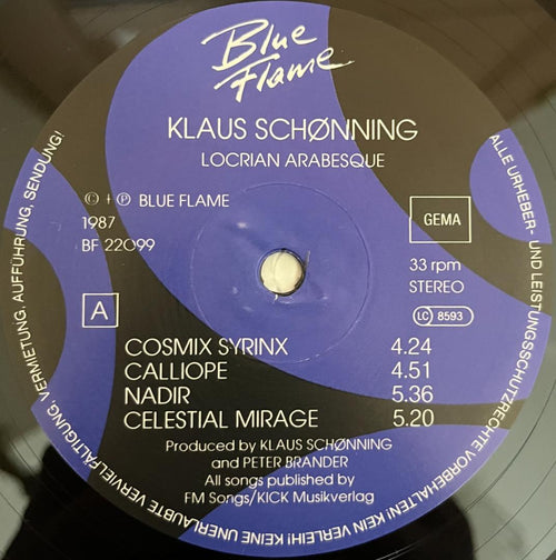 Overseas Music Klaus Sch Nning Locrian Arabesque Lp