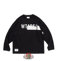 7 Minutes, Long -Sleeved Cut -And -Sew Wtaps Lim Ls Cotton Tee Black M