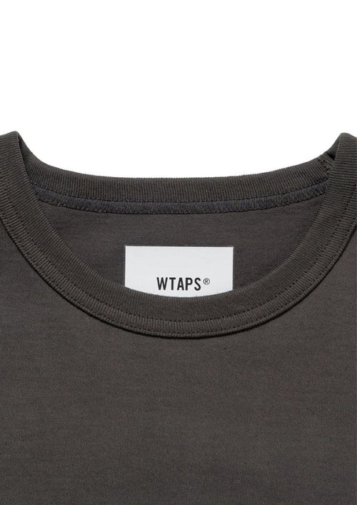 7 Minutes, Long -Sleeved Cut -And -Sew Wtaps Lim Ls Cotton Tee Black M