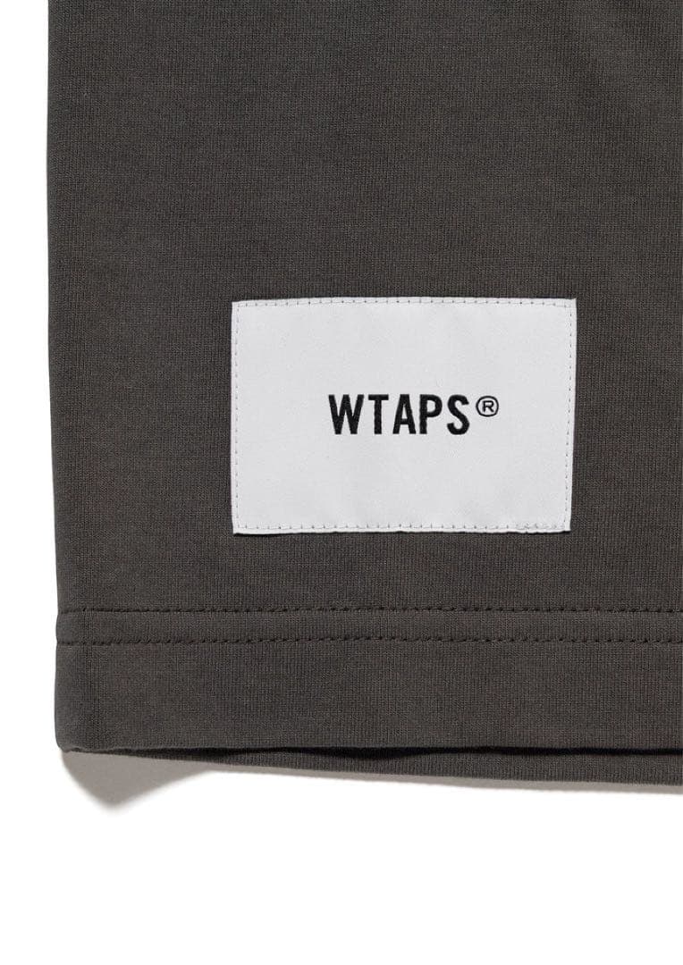 7 Minutes, Long -Sleeved Cut -And -Sew Wtaps Lim Ls Cotton Tee Black M