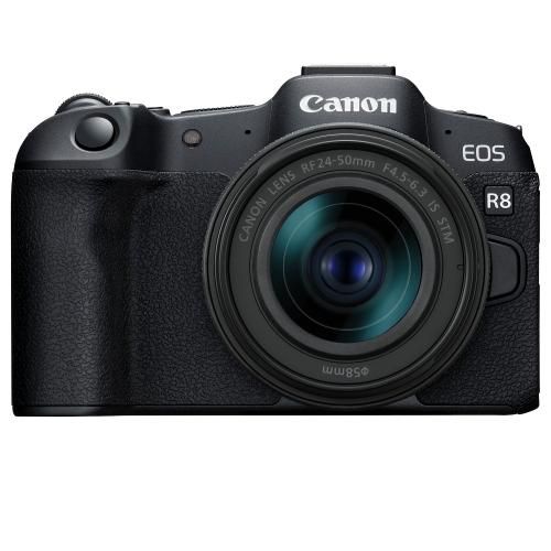 Canon Lèvres Interchangeables Sans Miroir Eos R8 Rf24-50 Est Stm