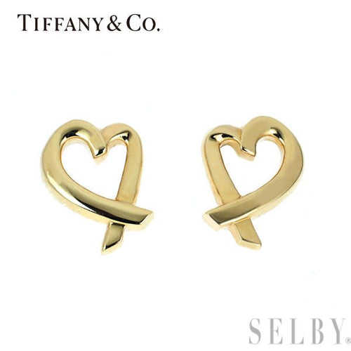 Tiffany Earrings (For Both Ears) K18Yg