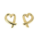 Tiffany Earrings (For Both Ears) K18Yg